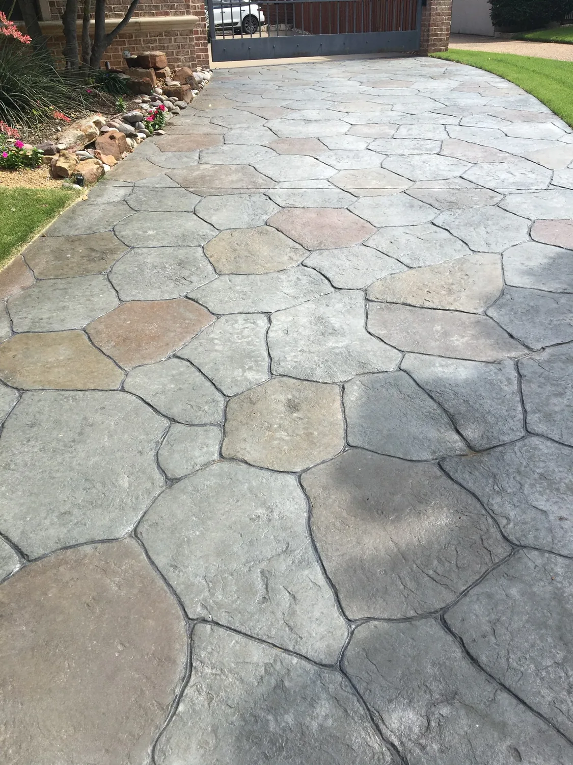 A stamped waterside transformation by Lucky&rsquo;s Concrete in Fort Lauderdale